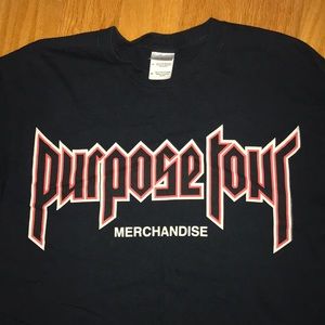 JUSTIN BIEBER PURPOSE TOUR SHIRT